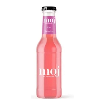 Moj | Roos Framboos | Fles | 12 x 0.2 liter