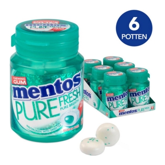 Mentos | Pure Fresh Wintergreen | 6 potten