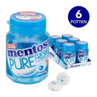 Mentos | Pure Fresh Mint | 6 potten