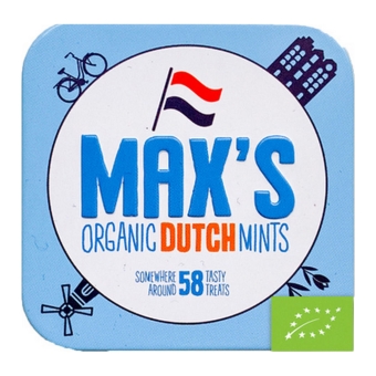Max's Mints | Dutch Blikje Bio | 8 x 35 gram