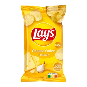Lay's | Chips Cheese Onion | 18 x 200 gram