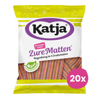 Katja | Zure Matten Regenboog | 20 x 125 gram