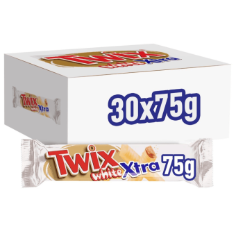 Twix | White Xtra | 30 x 75 gram