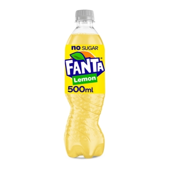 Fanta | Lemon Zero | Petfles | 12 x 0,5 liter