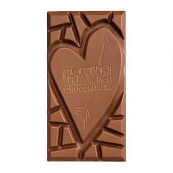 Tony's | Reep Liefde Melk Roos Framboos | 15 x 180 gram