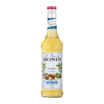 Monin | Siroop Hazelnoot Suikervrij | 0.7 liter