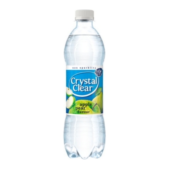 Crystal | Clear Apple Pear Pet | 6 x 0,5 liter