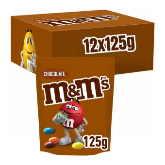 M&M's | Choco Zak | 12 x 125 gram