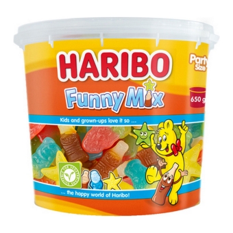 Haribo | Fruitgommix Silo | 6 x 650 gram