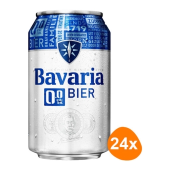 Bavaria | 0.0% Blik (4x6-pack) | 24 x 33 cl