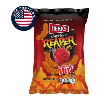 Herr's | Carolina Reaper Cheese Curls | 184 gram