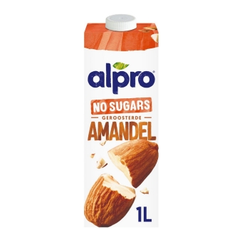 Alpro | Amandel Ongezoet | 8 x 1 liter