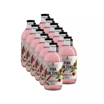 Sir James 101 | Pink Gin Tonic 0% | 12 x 25 cl