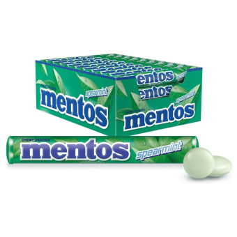 Mentos | Spearmint Rol | 40 x 37,5 gram