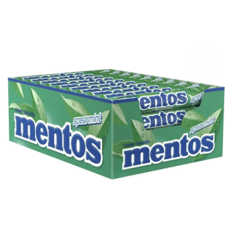 Mentos | Spearmint Rol | 40 x 37,5 gram