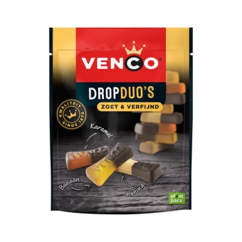 Venco | Dropduo Zoet Verfijnd | 10 x 205 gram