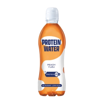 Proteinwater | Peach Yuzu PET | 12 x 0,5 liter