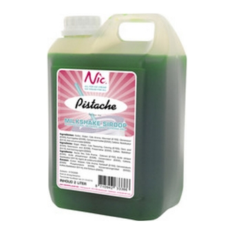Nic | Milkshakesiroop Pistache | 2 liter