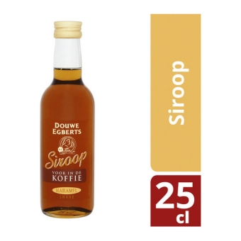 Douwe Egberts | Siroop Karamel | 6 x 250 ml