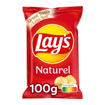 Lay's | Chips Naturel | 12 x 100 gram