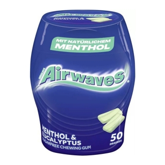 Airwaves | Menthol & Eucalyptus | 12 x 50 stuks