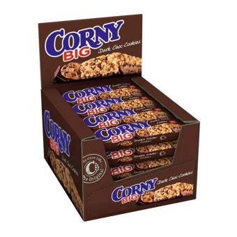 Corny | Big Dark Choc-cookies | 24 x 50 gram
