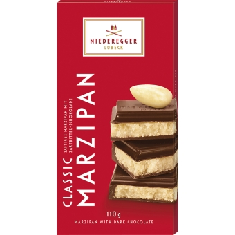 Niederegger | Marsepein Pure Chocolade | 10 x 110 gram