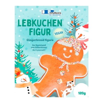 Pertzborn | Diy Lebkuchen Man Doos | 10 x 120 gram