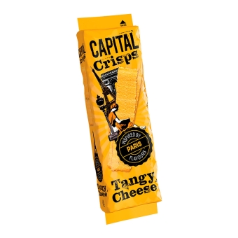 Capital Crisps | Paris - Tangy Cheese | 20 x 75 gram