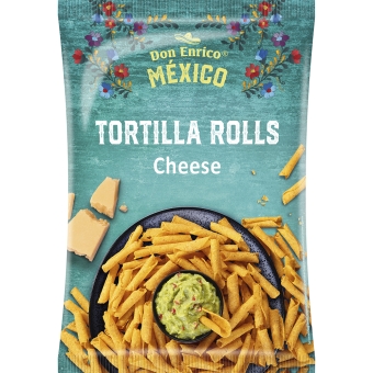 Don Enrico | Tortilla Rolls Cheese Zak | 12 x 125 gram