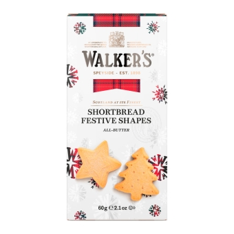 Walker's | Festive Shapes Doos | 24 x 60 gram