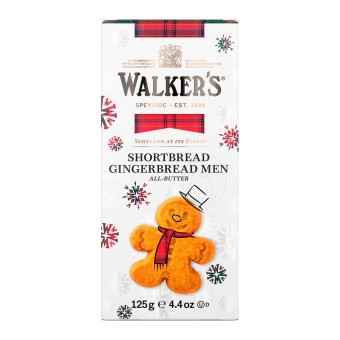 Walker's | Gingerbread Men Doos | 12 x 125 gram