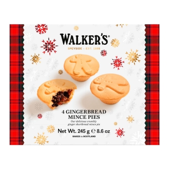 Walker's | Mince Pies Gingerbread Doos | 12 x 245 gram