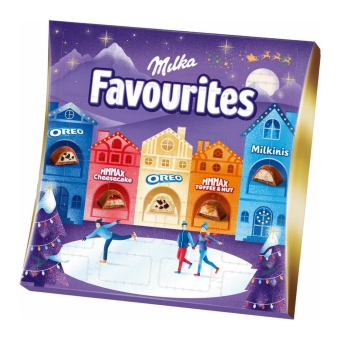 Milka | Favorites Adventskalender | 206 gram