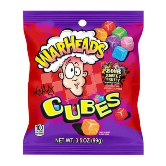 Warheads | Chewy Cubes Zakje | 12 x 99 gram