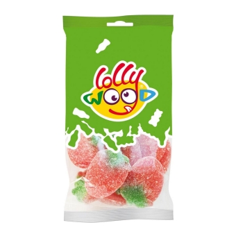 Lollywood | Gesuikerde Aardbeien | 15 x 110 gram