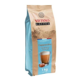 Swisso | Koffie Cappuccino Gezouten Karamel | 10 x 1 kg