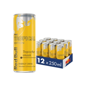 Red Bull Tropical Edition | Blik 12 x 250 ml