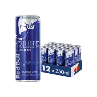 Red Bull Blue Edition | Blik 12 x 250 ml