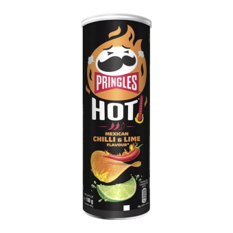 Pringles | Hot Mexican Chilli & Lime | 6 x 160 gram