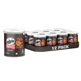 Pringles | Hot & Spicy | 12 stuks