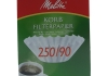 Melitta korffilters 250 mm 250 stuks