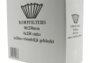 Korffilters 90/250 mm 1000 stuks