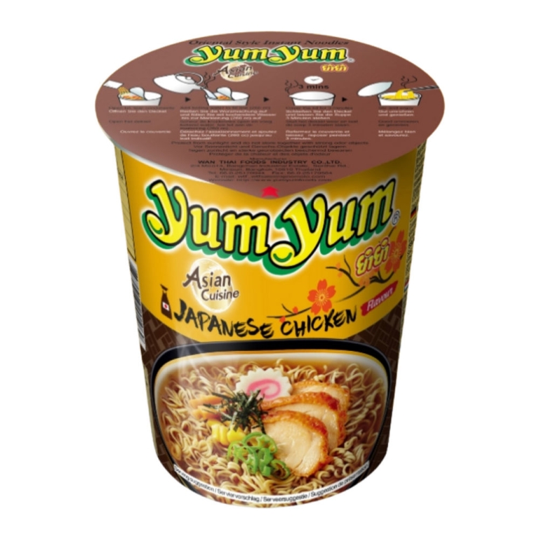 Yum Yum | Chicken Shoyu Flavour | 12 x 70 gram
