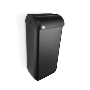 Satino | Blacksatino Afvalbak Kunststof Zwart | 23 liter