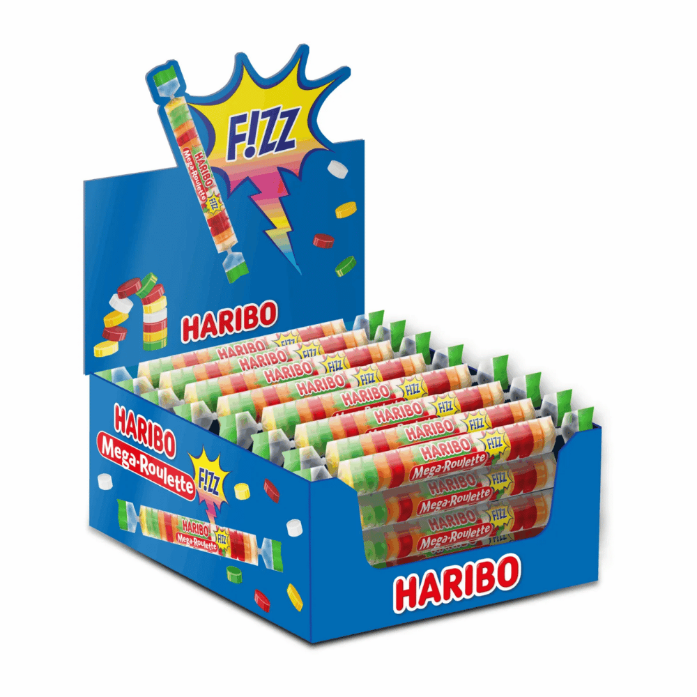 Haribo | Mega Roulette | Zuur | 40 stuks