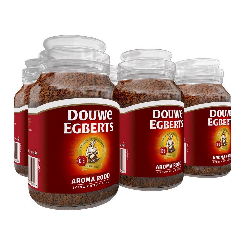 Douwe Egberts  Aroma rood oploskoffie - 6x 200g