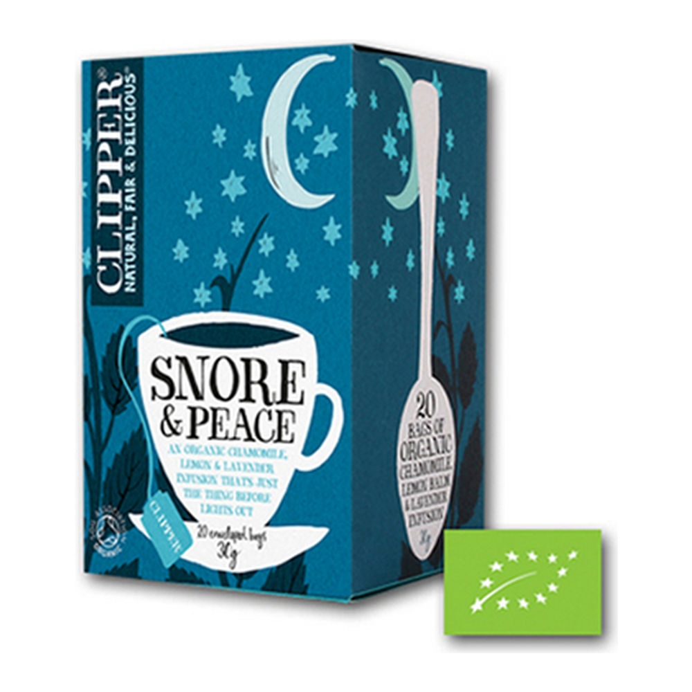 Clipper &VerticalLine; Snore&Peace Bio  &VerticalLine; 4 x 20 stuks