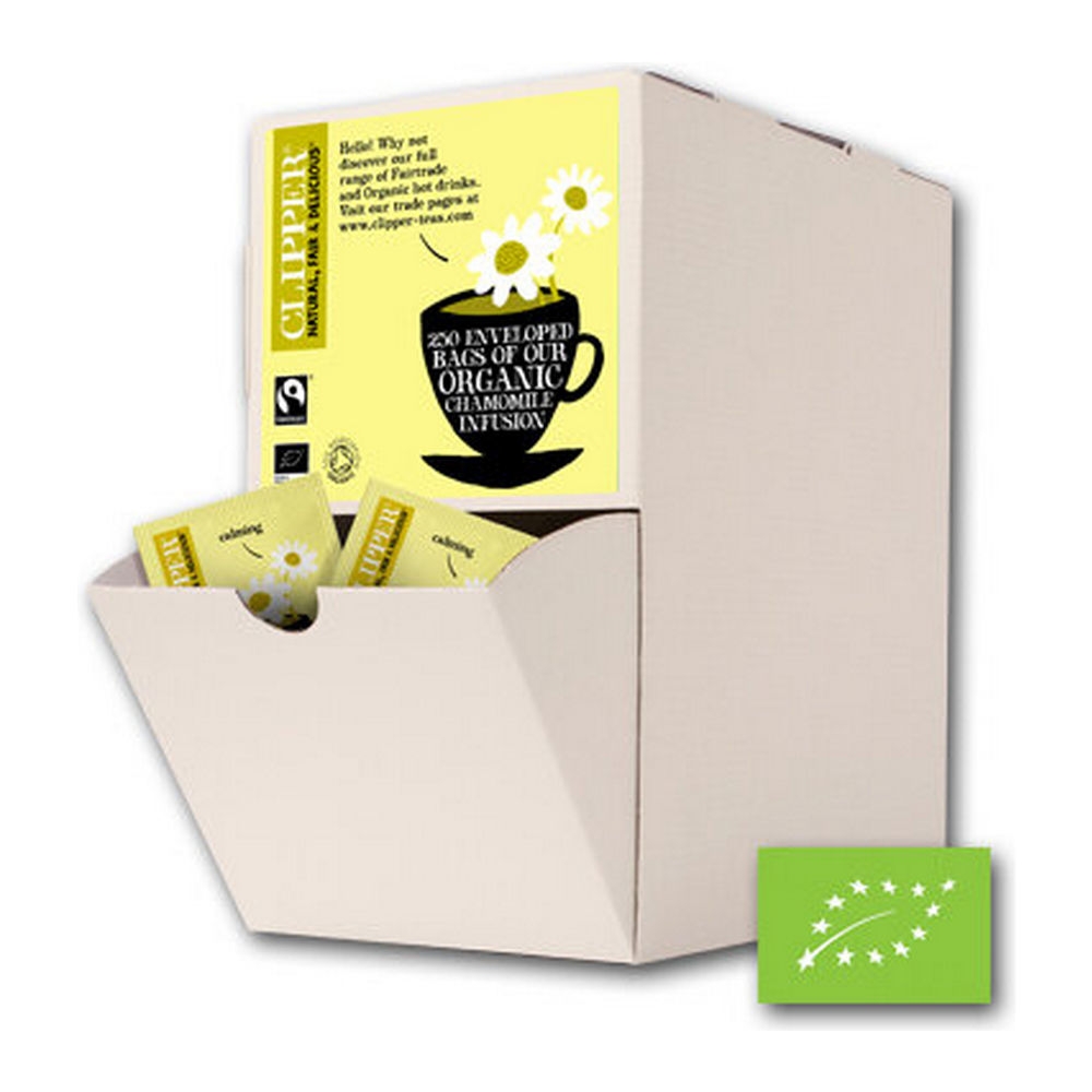 Clipper &VerticalLine; Infusion Chamomile Bio &VerticalLine; 250 stuks