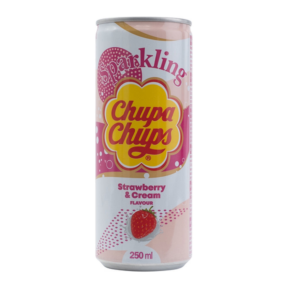Chupa Chups | Strawberry cream | 12 x 250 ml
